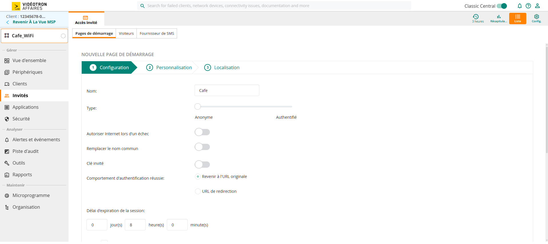 Aruba HPE - Guests Guest Access Splash Pages Configuration