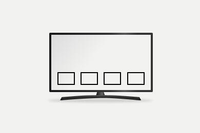 On a smart TV