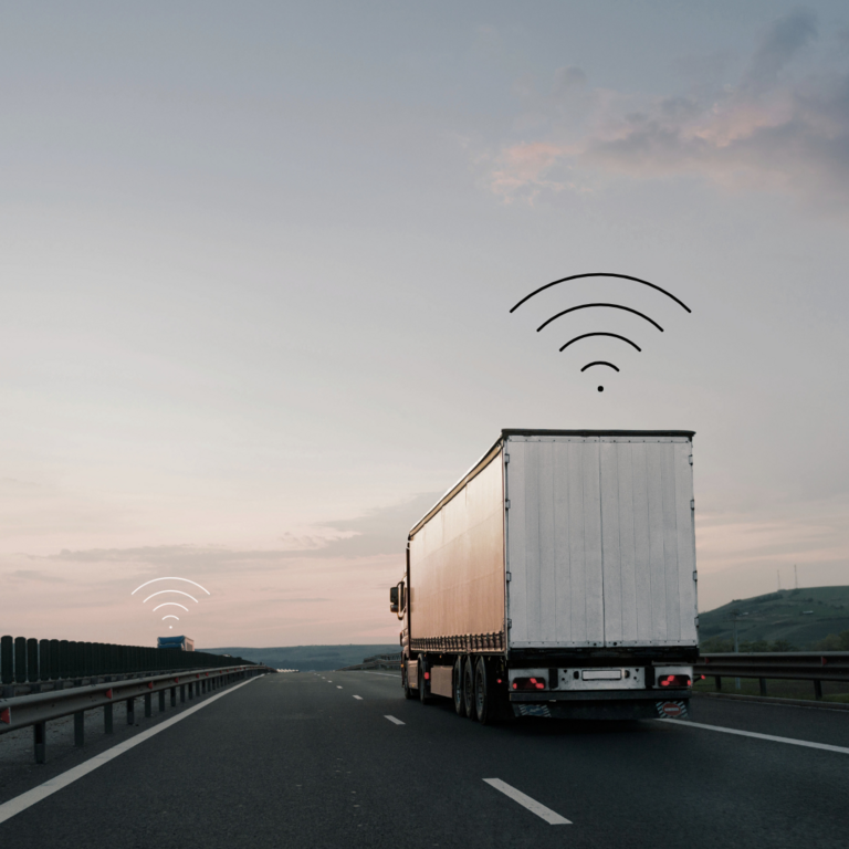camion route wifi transport
