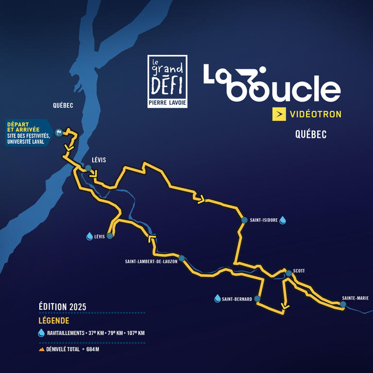 La Boucle Vidéotron 2025 en détail