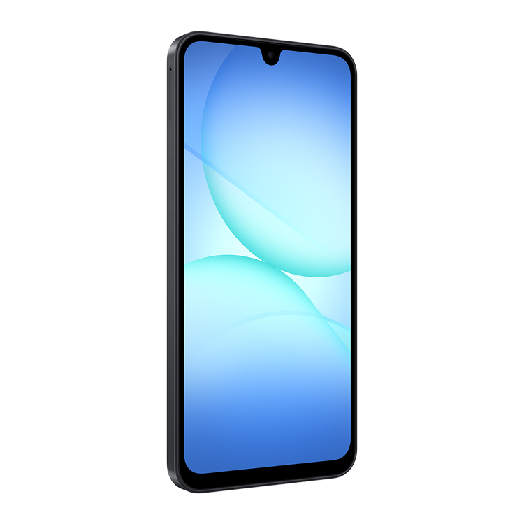 Samsung Galaxy A17 Noir Vue de côté sans bouton volume