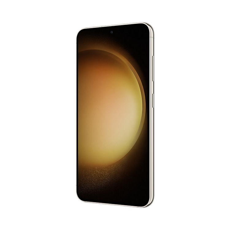 Samsung Galaxy S23 vu du côté des touches d’alimentation et de volume.