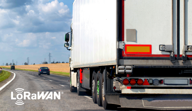camion route LoRaWAN