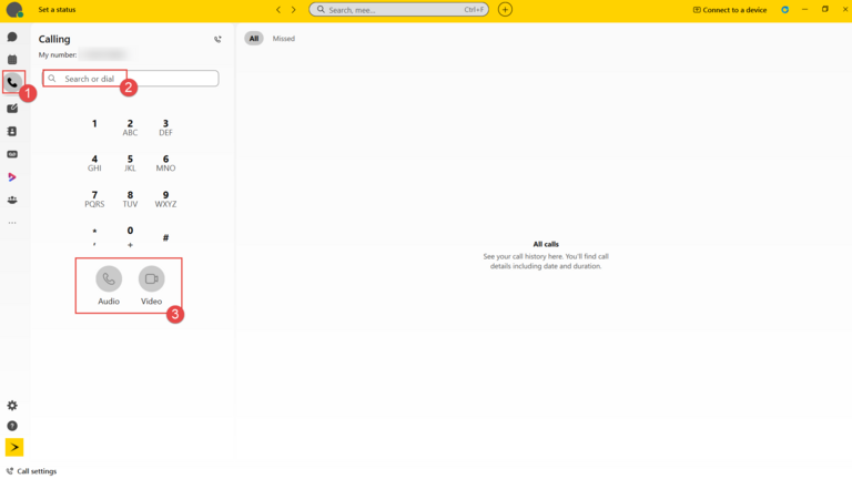 Webex User Call 1 2 3