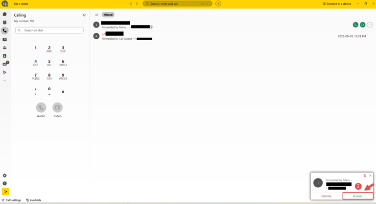 Webex Guide Appel 2