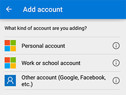 Add account