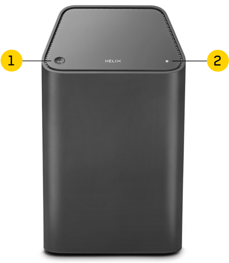 Borne Helix Fi - Vue de devant
