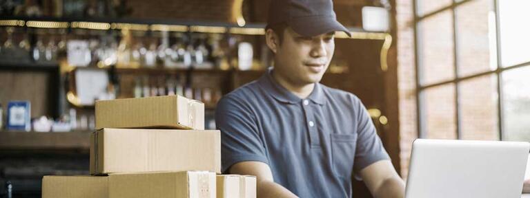 box order man cap