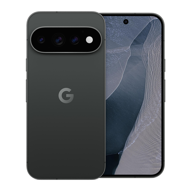 Google Pixel 11 Pro Noir volcanique vue avant et arrière