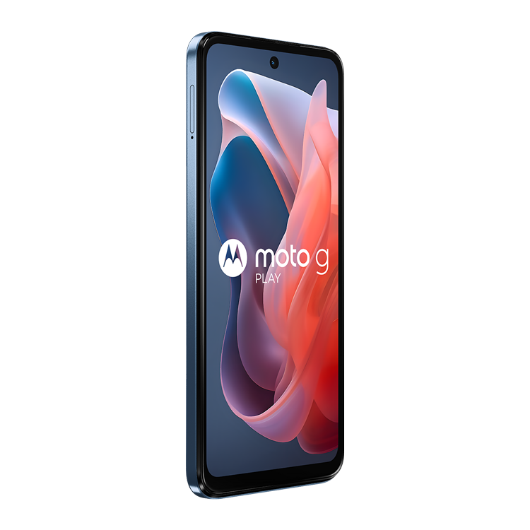 Moto G play 2024 vue de côté sans bouton