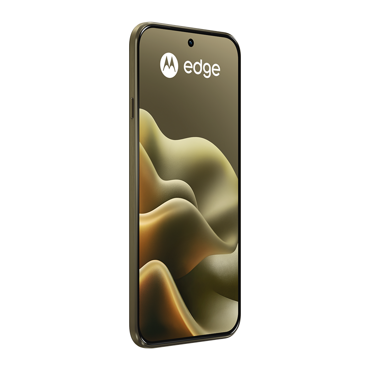Motorola edge - 2026 - Olive martini par PANTONE - vue de coté