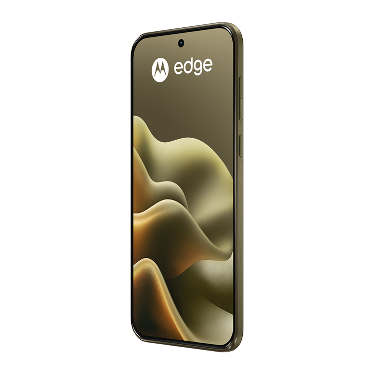 Motorola edge - 2026 - Olive martini par PANTONE - vue de coté