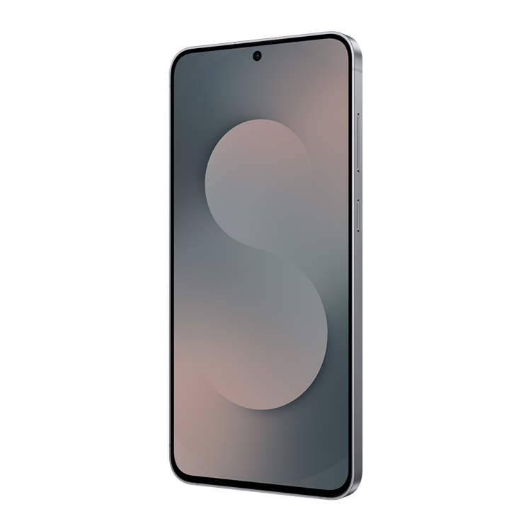 Samsung Galaxy S25 FE - Couleur Noir de jais - vu du côté