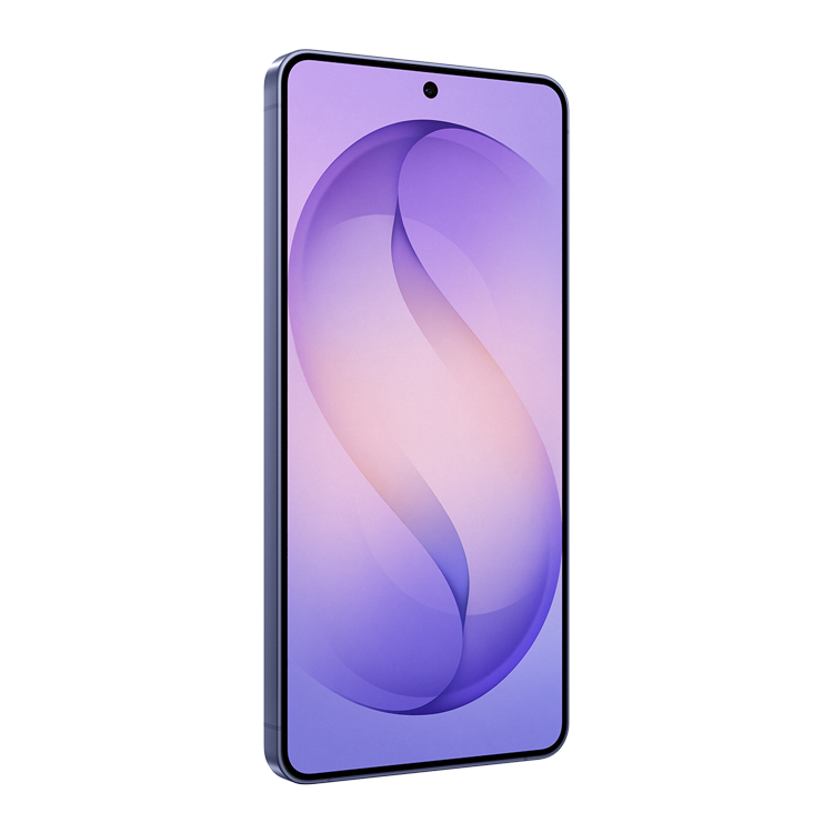 Samsung Galaxy S26+ Violet cobalt Vue de côté gauche