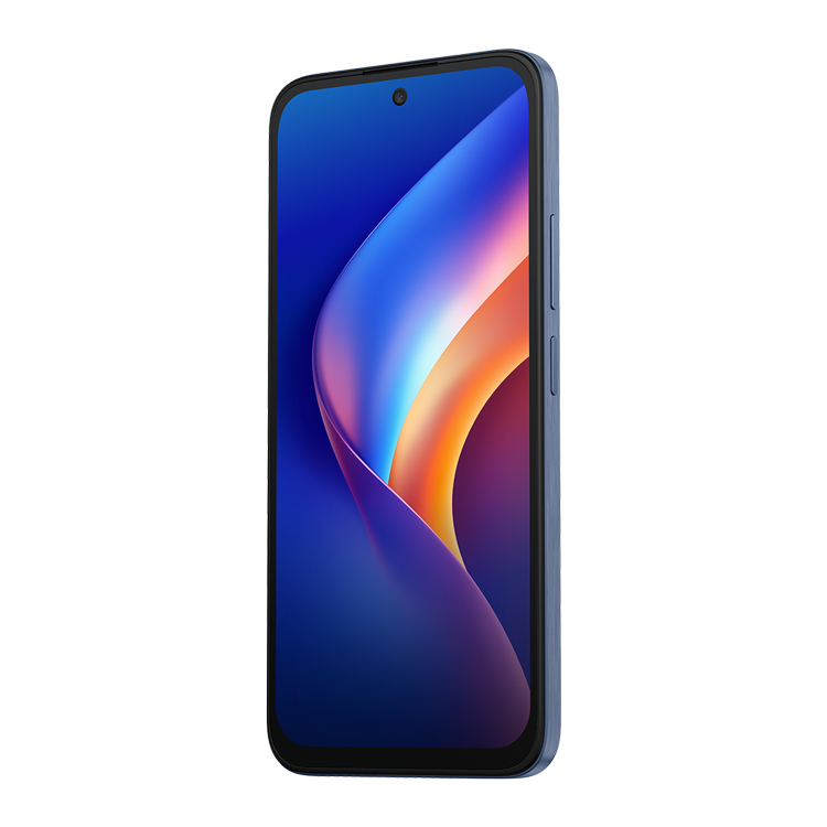 TCL K70 XE - Bleu etoile - vue de coté