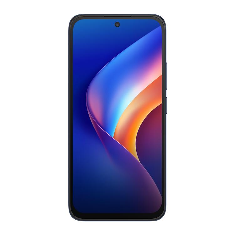 TCL K70 XE - Bleu etoile - vue de face
