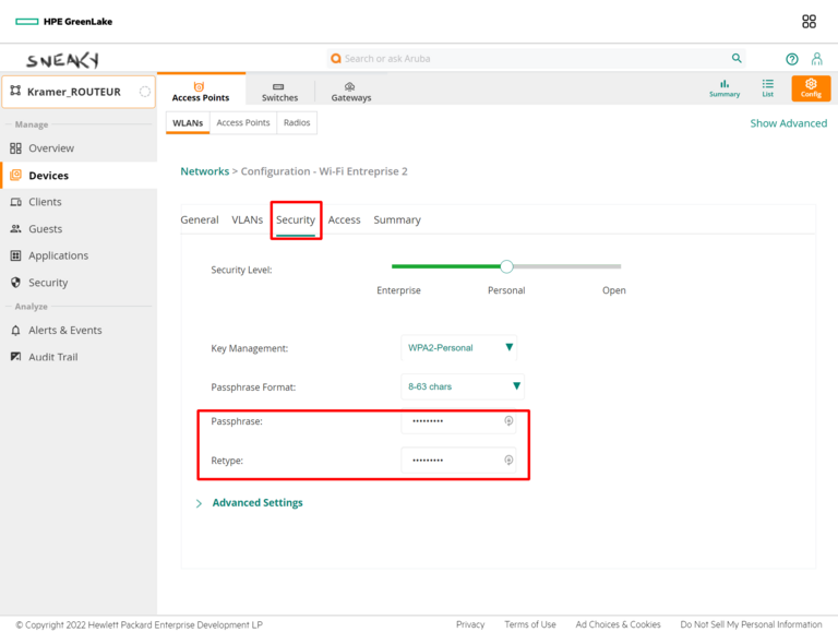 Wifi Passphrase Retype Access Points Security